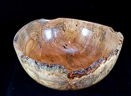 Red Maple Burl Bowl