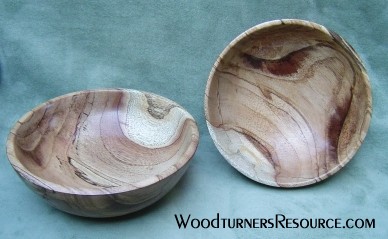 Spalted Mimosa Bowls