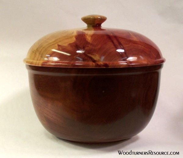 Walnut and RedCedarCannister