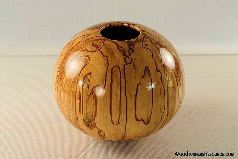 Spalted Sweetgum hollow form