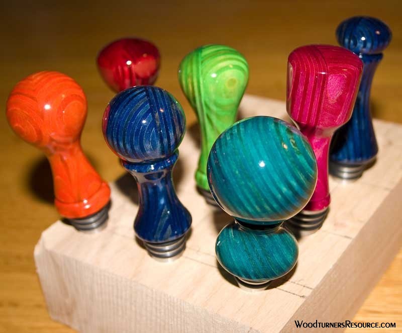 More Baltic birch bottle stoppers